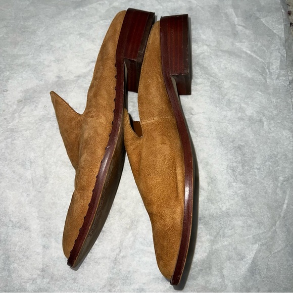 Sam Edelman Llywelen Suede Tan Slip On Loafer size 6 1/2 - Picture 4 of 5